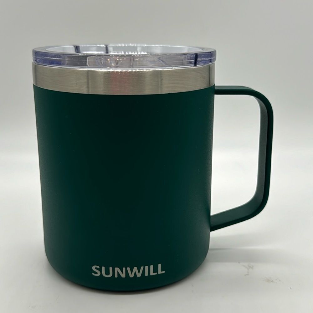 Sunwill Double Wall Travel Coffee Mug 14 oz NWOT